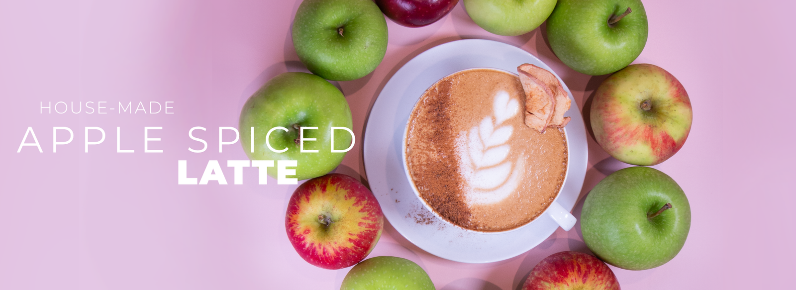 New Apple Spiced Latte at Avotoasty for Fall season